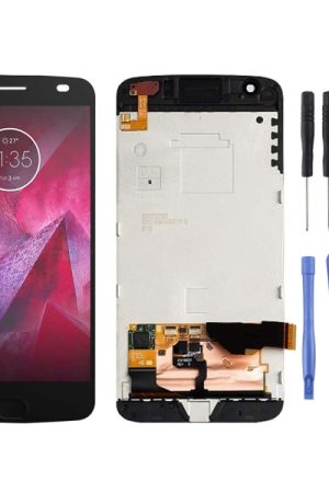 Schermo LCD e digitalizzatore assemblaggio completo con cornice per Motorola Moto Z2 Force XT1789, For Moto Z2 Force