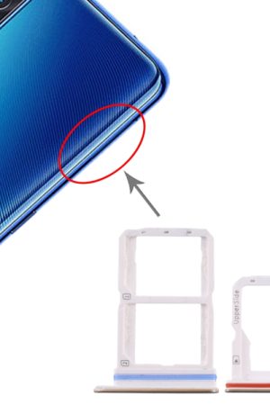Per Vivo S1 Pro Vassoio scheda SIM + Vassoio scheda SIM + Vassoio scheda micro SD, For Vivo S1 Pro