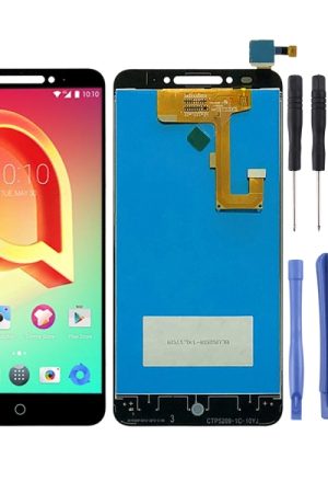 Schermo LCD e digitalizzatore assemblaggio completo con pulsante di impronta digitale per Alcatel A5 5085Y, For Alcatel A5 5085Y