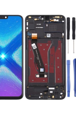 Schermo LCD e digitalizzatore assemblaggio completo con cornice per Huawei Honor 8X, For Huawei Honor 8X