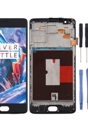 Per OnePlus 3 / 3T A3000 A3010 TFT Materiale Schermo LCD e digitalizzatore Assemblaggio completo con cornice, For OnePlus 3 / 3T