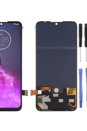 Schermo LCD e digitalizzatore assemblaggio completo per Motorola One Zoom, For Motorola One Zoom