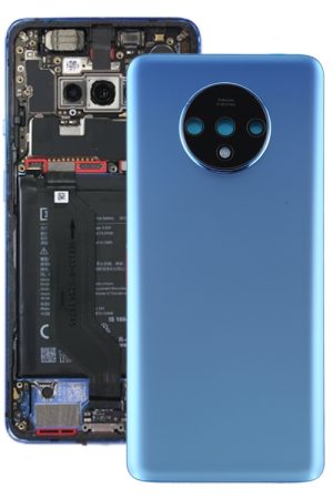 Per OnePlus 7T Cover posteriore batteria originale con copriobiettivo fotocamera, For OnePlus 7T(Original)