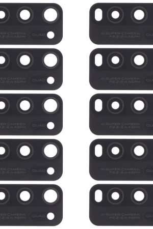 Per Vivo Y50 1935, V1965A / Vivo Y30 1938 Obiettivo fotocamera posteriore da 10 pezzi, For Vivo Y50