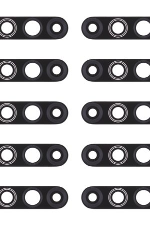 Per Infinix Hot 8 / X650C / X650B / X650 / X650D 10 pezzi Obiettivo fotocamera posteriore