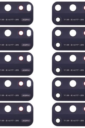 Per Vivo V19 Obiettivo per fotocamera posteriore da 10 pezzi