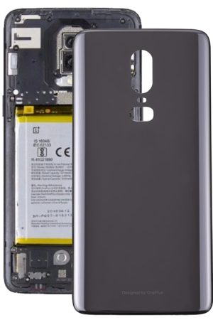 Per la cover posteriore di OnePlus 6, For OnePlus 6(Jet Black), For OnePlus 6(Midnight Black)