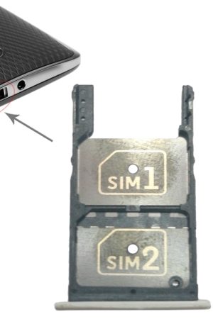 2 vassoio per scheda SIM + vassoio per scheda micro SD per Motorola Moto X Play / XT1565