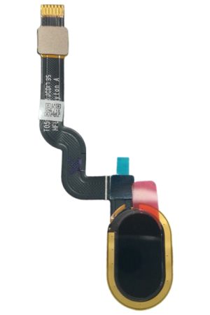 Cavo flessibile per sensore di impronte digitali per Motorola Moto X4 (nero)