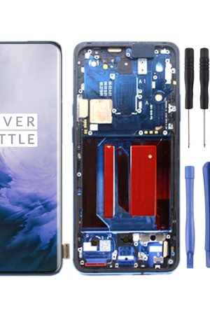 Per OnePlus 7 Pro Digitizer assemblaggio completo con schermo LCD OEM con cornice, For OnePlus 7 Pro(AMOLED)