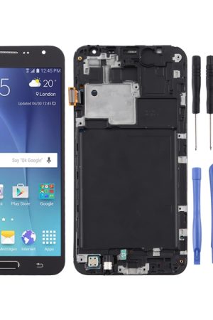 Schermo LCD in materiale TFT e digitalizzatore assemblaggio completo con cornice per Galaxy J7 (2015) / J700F, For Galaxy J7 (2015) (TFT Material), For Galaxy J7 (2015) with Frame,TFT