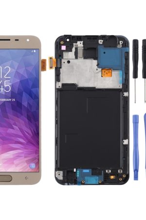 Schermo LCD in materiale TFT e digitalizzatore assemblaggio completo con cornice per Galaxy J4 J400F/DS, For Galaxy J4 with Frame,TFT