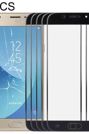 Per Samsung Galaxy J3 2017 / J330 Lente in vetro esterna per schermo anteriore da 10 pezzi, For Samsung Galaxy J3 (2017)