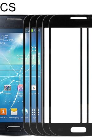 Per Samsung Galaxy S IV mini / i9190 Lente in vetro esterna per schermo anteriore da 10 pezzi, For Samsung Galaxy S IV mini