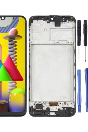 Schermo LCD in materiale OLED e digitalizzatore assemblaggio completo con cornice per Samsung Galaxy M31 / Galaxy M31 Prime SM-M315, For Samsung Galaxy M31 (6.36 inch OLED)