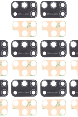 Per Samsung Galaxy M31 / Galaxy M31 Prime SM-M315 Obiettivo fotocamera posteriore da 10 pezzi