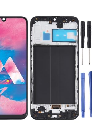 Schermo LCD originale e digitalizzatore assemblaggio completo con cornice per Samsung Galaxy M30 SM-M305, For Samsung Galaxy M30(Original)