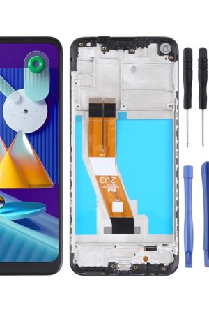 Schermo LCD originale e digitalizzatore assemblaggio completo con cornice per Samsung Galaxy M11 SM-M115, For Samsung Galaxy M11(Original)