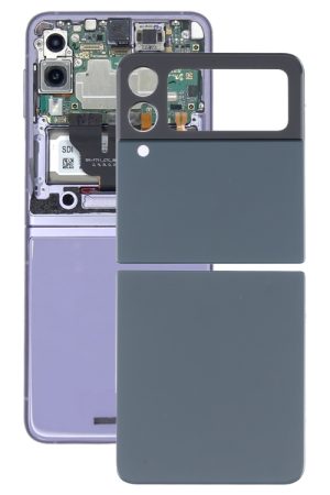 Per Samsung Galaxy Z Flip3 5G SM-F711B Cover posteriore batteria in vetro, For Samsung Galaxy Z Flip3 5G