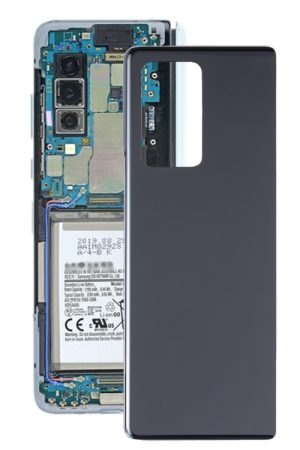 Per Samsung Galaxy Z Fold2 5G SM-F916B Cover posteriore batteria in vetro, For Samsung Galaxy Z Fold2 5G