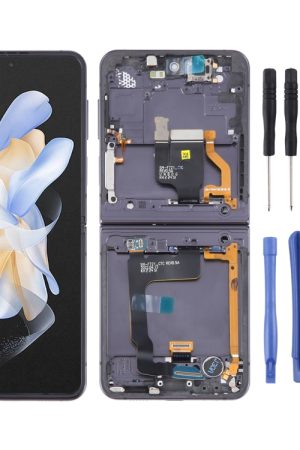 Per Samsung Galaxy Z Flip4 SM-F721 Digitalizzatore schermo LCD originale assemblaggio completo con cornice, For Samsung Galaxy Z Flip4
