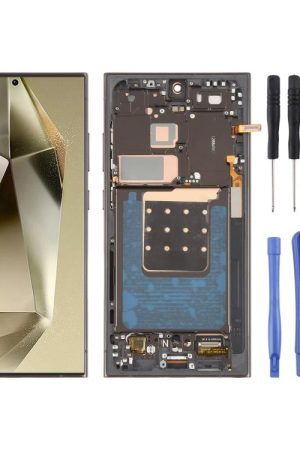 Per Samsung Galaxy S24 Ultra SM-S928B 6,78 pollici OLED LCD Screen Digitizer Assembly completo con telaio, For Samsung Galaxy S24 Ultra(6.78 inch), For Samsung Galaxy S24 Ultra 6.78 inch (OLED)