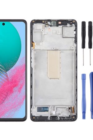 Per Samsung Galaxy M54 SM-M546B Display LCD OLED digitalizzatore assemblaggio completo con cornice, For Samsung Galaxy M54(OLED)