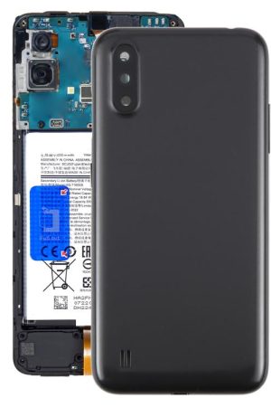 For Samsung Galaxy A01 SM-A015F Battery Back Cover with Camera Lens Cover, For Samsung Galaxy A01, For Samsung Galaxy A01 (with Camera Lens Cover)