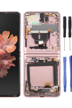 For Samsung Galaxy Z Flip 5G SM-F707 LCD Screen Digitizer Full Assembly with Frame, For Samsung Galaxy Z Flip 5G