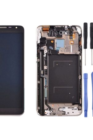 Display LCD originale + pannello touch con cornice per Galaxy Note 3 Neo / N7505, For Samsung Galaxy Note 3 Neo (Frame)