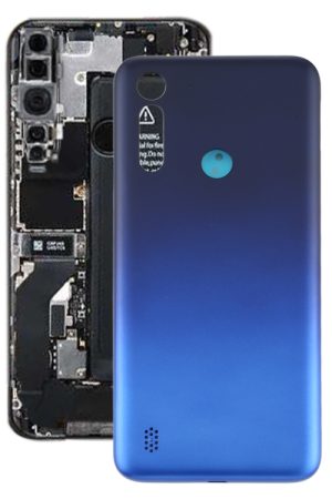 Cover posteriore della batteria per Motorola Moto G8 Power Lite, For Moto G8 Power Lite(Dark Blue), For Moto G8 Power Lite