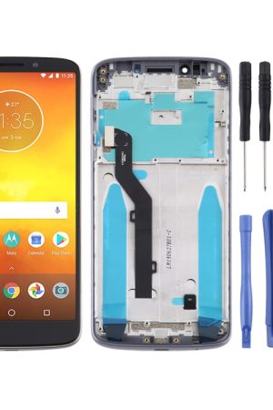 Schermo LCD e digitalizzatore assemblaggio completo con cornice per Motorola Moto E5/ G6 Play(Brasile), For Moto E5(Grey), For Moto E5(Gold)