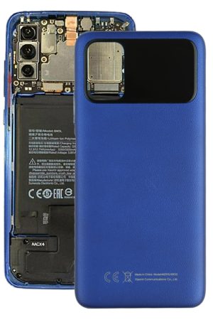 Cover posteriore originale per batteria per Xiaomi Poco M3 M2010J19CG, For Xiaomi Poco M3, For Xiaomi Poco M3(Yellow)