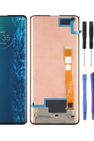 Schermo LCD originale e assemblaggio completo del digitalizzatore per Motorola Edge / Edge+ XT2063-3