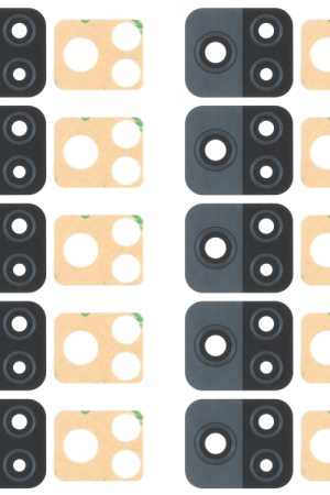 Per Vivo iQOO U3 V2061A Obiettivo per fotocamera posteriore da 10 pezzi