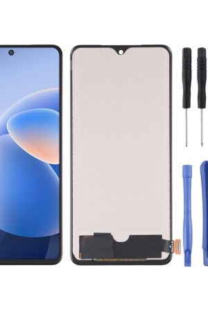 Schermo LCD in materiale TFT e assemblaggio completo del digitalizzatore per Vivo X60 / X60 (Cina) V2046A / X60t V2085A / X60s V2059A / X70 V2133A, V2104, non supporta l'identificazione delle impronte digitali