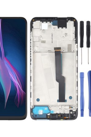 Schermo LCD e digitalizzatore assemblaggio completo con cornice per Motorola One Fusion+ PAKF0002IN, For Motorola One Fusion+