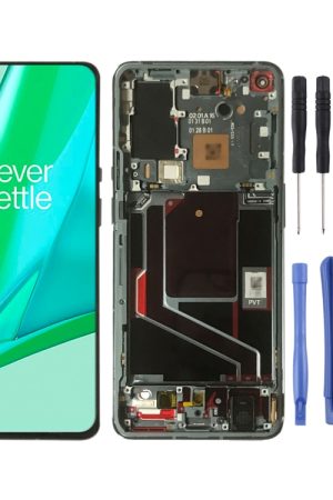 Per OnePlus 9 Pro LE2121 LE2125 LE2123 LE2120 Digitizer Assemblea Completa Con Cornice Schermo LCD Originale, For OnePlus 9 Pro(Green)