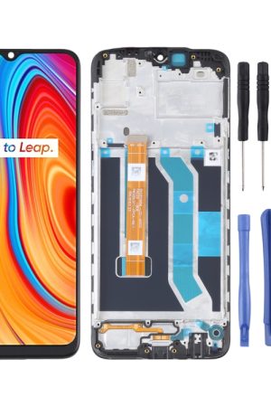 Schermo LCD e digitalizzatore Assemblaggio completo con cornice per OPPO Realme C3 / C3i RMX2027 RMX2020 RMX2021