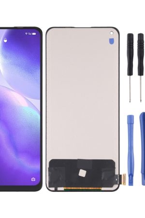 Schermo LCD in materiale TFT e assemblaggio completo del digitalizzatore per OPPO Reno5 5G / Reno5 4G / K9 / Realme Q3 Pro / Realme GT Neo, non supporta l'identificazione delle impronte digitali