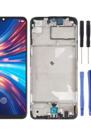 Schermo LCD originale e assemblaggio completo del digitalizzatore con cornice per vivo Y7s