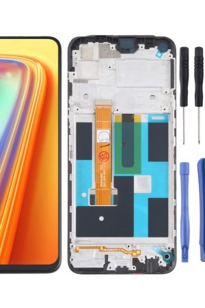 Schermo LCD e digitalizzatore Assemblaggio completo con cornice per OPPO Realme 7 (Asia) 4G RMX2151 RMX2163