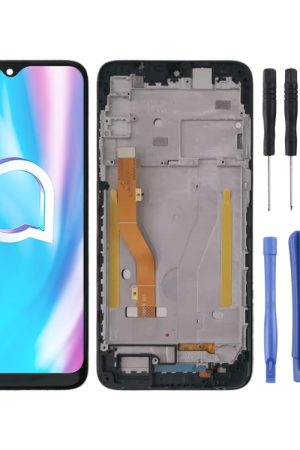 Schermo LCD e digitalizzatore assemblaggio completo con cornice per Alcatel 1SE 2020 OT5030 5030 5030D 5030F, For Alcatel 1SE 2020
