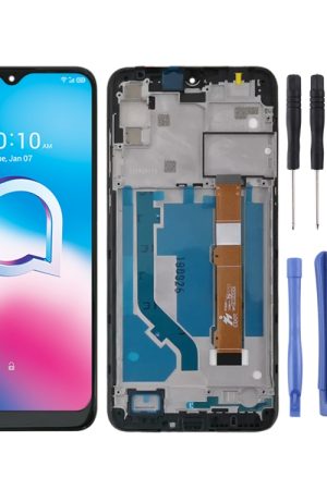 Schermo LCD e digitalizzatore assemblaggio completo con cornice per Alcatel 3L 2020 OT5029 5029D 5029Y 5029U 5029, For Alcatel 3L 2020