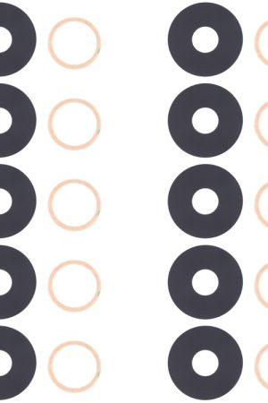 Per Infinix Zero 4 / Zero 4 Plus X602 Obiettivo per fotocamera posteriore da 10 pezzi