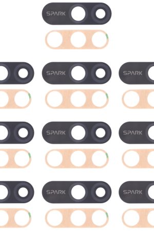 Per Tecno Spark 4 Lite KC8S Obiettivo per fotocamera posteriore da 10 pezzi