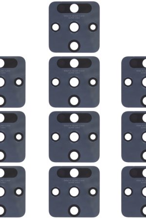 Per Tecno Camon 16 / Camon 16 Premier CE7, CE7j, CE9h, CE9, CD6j 10 pezzi Obiettivo fotocamera posteriore