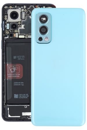 Per la copertura posteriore della batteria OnePlus Nord 2 con copriobiettivo della fotocamera, For OnePlus Nord 2