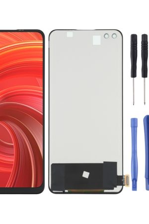 Schermo LCD in materiale TFT e assemblaggio completo del digitalizzatore (non supporta l'identificazione delle impronte digitali) per OPPO Realme X50 Pro 5G / OnePlus Nord RMX2075 RMX2071 RMX2076