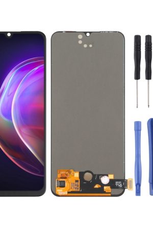 Schermo LCD in materiale AMOLED originale e assemblaggio completo di digitalizzatore per vivo V21 4G V2066, V2108